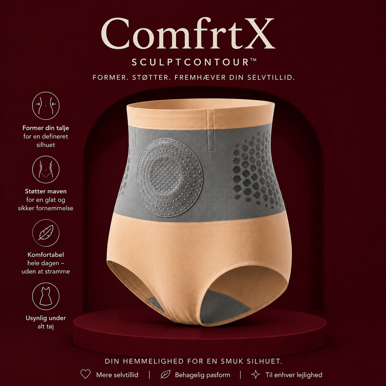 ComfrtX™ | SculptContour | Shapewear, der former din figur